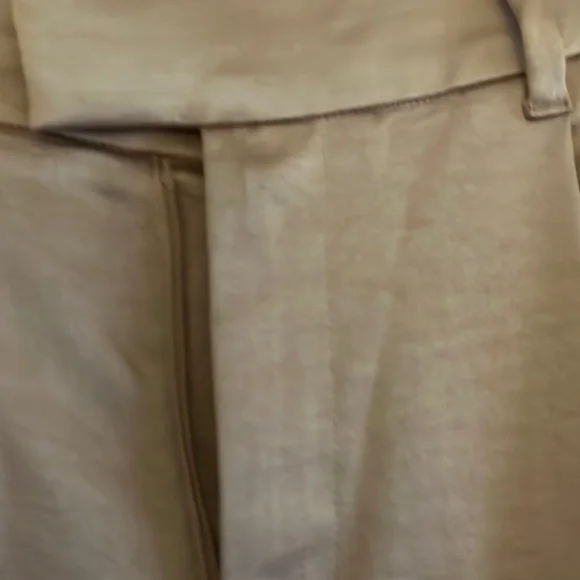 a new day Tan Wide Leg Pants with Elegant Pleats - Picture 2 of 10